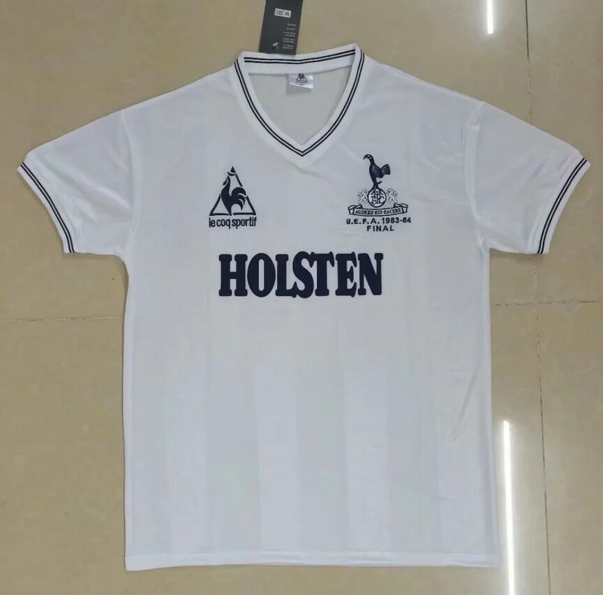 1983-84 Tottenham Hotspur Retro Home Kit Soccer Jersey